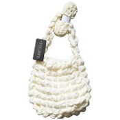 Wholesale - IVORY QUILTED CROSS BODY HANDBAG C/P 12